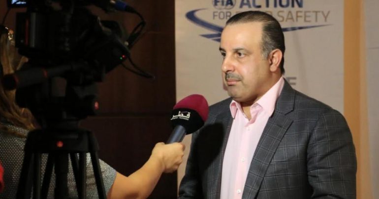 ناصر بن خليفة العطية يشهد أفتتاح رالي عمان 2014